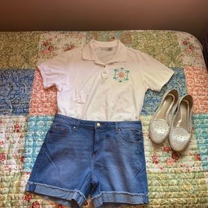 White Stag 100% Cotton Polo Shirt Vintage